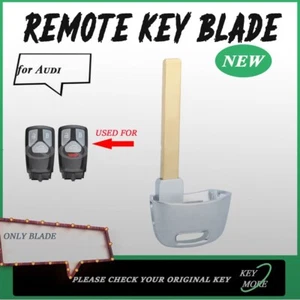10* Smart Prox Uncut Blank Insert Emergency Car Key Blade for Audi TT A3 A4 A4L - Picture 1 of 2