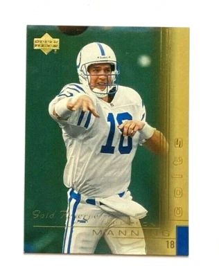 PEYTON MANNING NEW HOF INDUCTEE! 2000 UPPER DECK GOLD RESERVE CARD 63 - Image 1 of 2