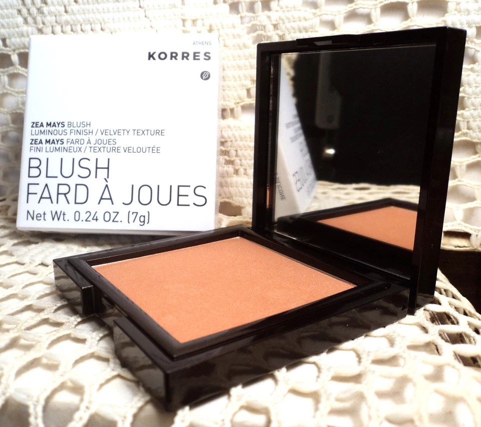 Rubor Korres Zea Mays - 42 albaricoque - 0,24 oz. - En caja Foto 1 de 1