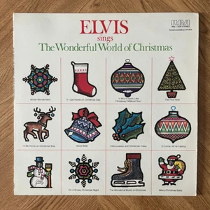 Elvis Sings The Wonderful World of Christmas LP RCA ANL1-1936 1975re EX/EX - Imagen 1 de 7