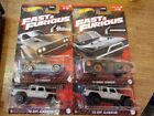 Small Job Lot Of 4 Hot Wheels Fast And Furious