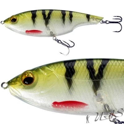 Sebile Lipless Glider Sinking 170mm 110G bis 5 M Jerk Bait Hecht Killer Nwp Kva - Bild 1 von 2