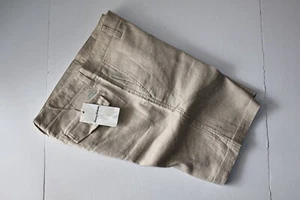 Tommy Bahama Shorts Beach Linen Solid Beige 10 inch Flat New 32 Waist - Picture 1 of 4