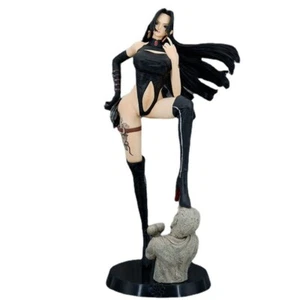 One Piece's Big Office GK Han Cook Leather Coat Empress Statue Made in China - Picture 1 of 6