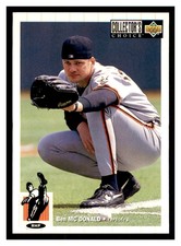 1994 Collector's Choice #195 BEN MCDONALD Baltimore Orioles ~E6A