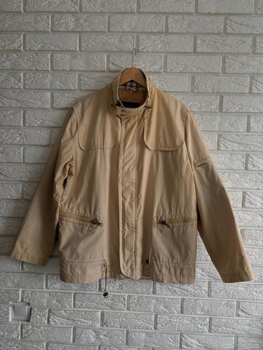 giubbotto uomo burberry beige taglia XL