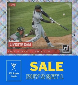 2021 Donruss Livestream Rapture #LS2 Luis Robert