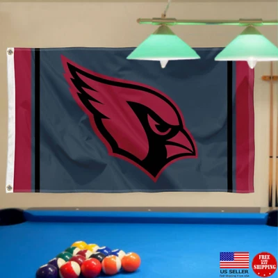 ARIZONA CARDINALS 3'X5' BANDERA 3X5 HOMBRE CUEVA BANDERA NUEVAS BANDERAS ESTADOS UNIDOS 3 X 5 FÚTBOL Foto 1 de 4