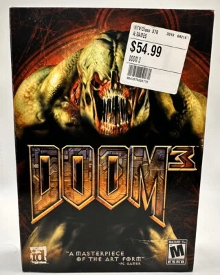 Doom 3, 2004, Small Box, New & Sealed - Image 1 of 4