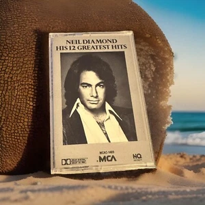 Neil Diamond, His 12 Greatest Hits Cassette 1974 MCA ✨BRAND NEW SEALED ✨ - Picture 1 of 2
