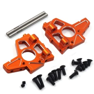 Yeah Racing Aluminium Bulkhead for Front or Rear Orange For HPI Sprint 2 - Picture 1 of 4