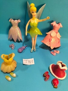Figurine T761 Fée Clochette + Accessoires Fashion polly Pollypocket DISNEYLAND - Imagen 1 de 2