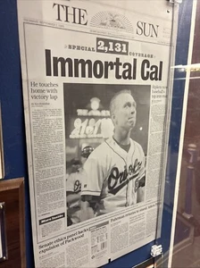 cal ripken jr printing plate - Picture 1 of 9