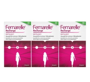 3x Femarelle Recharge | Hormonal Balance for Women | 56 Capsules - Picture 1 of 2