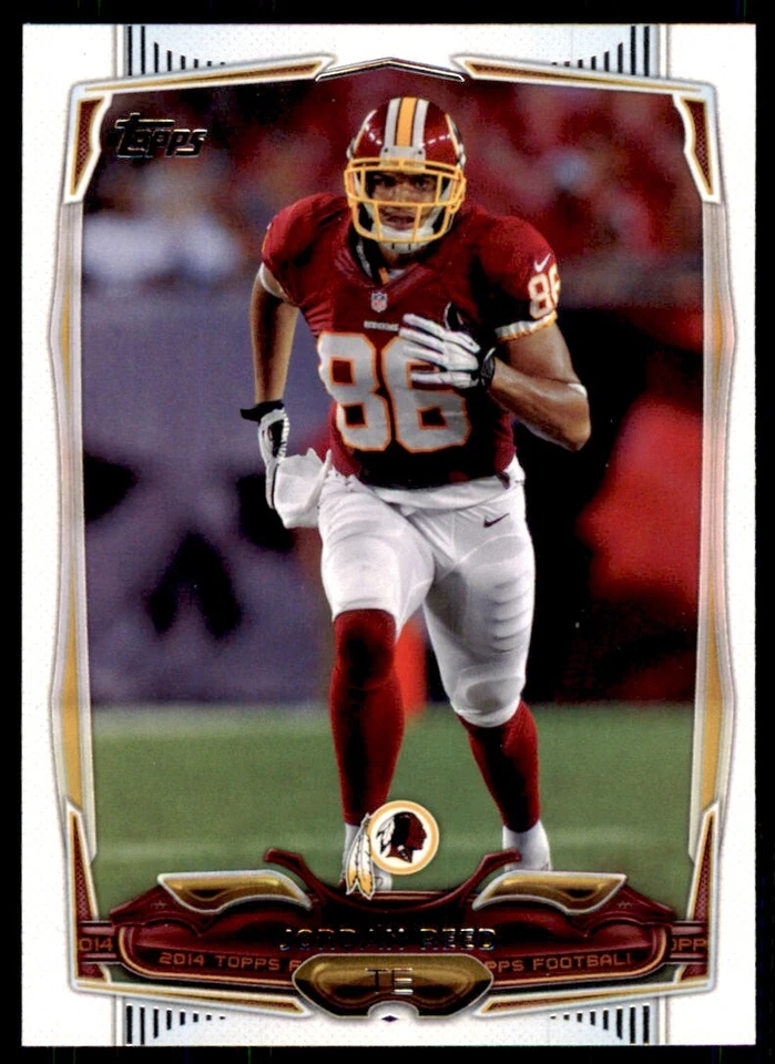 2014 Topps. Jordan Reed Football Cards #291 - Image 1 of 2