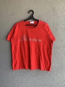 Blumarine CRISTAL LOGO Vintage Rare Shirt M Size - Picture 1 of 14