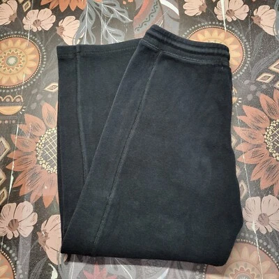 Pantalones deportivos pesados Caribbean Joe Let Go pequeños negros con cordón Foto 1 de 4