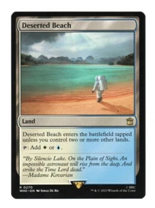 MTG - Deserted Beach (270) - Universes Beyond: Doctor Who - Near Mint - Picture 1 of 2