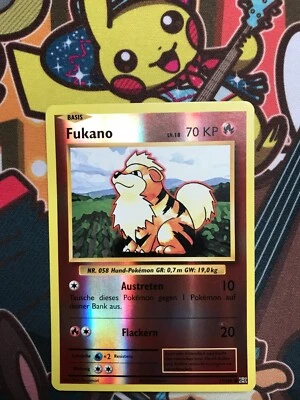 Fukano Reverse 17/108 Evolution deutsch Pokemon Karten NM - Bild 1 von 3