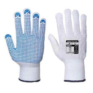 PORTWEST POLKA DOT GRIP GLOVE ENHANCED GRIP SIZES XS-XXL X A110 SEAMLESS * - Picture 1 of 1