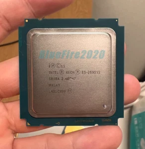 Intel Xeon E5-2695 V2 SR1BA 12-core 2.4GHz 30M LGA2011 CPU Processor 2695V2 - Picture 1 of 4