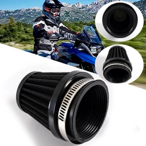 Motorcycle 52mm 53mm 54mm Air Intake Filter Washable For Honda Yamaha Carburetor - Picture 1 of 8