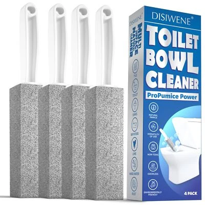 	Piedra de limpieza de piedra pómez con mango limpiador de inodoro anillo de agua dura quitar... Foto 1 de 4