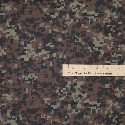 Tela de algodón camuflaje estampado digital Forest Digital 1/2 yarda #20273-44 Foto 1 de 2