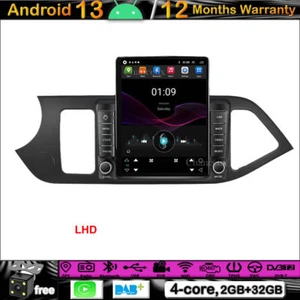 9.7"Android 13 Autoradio GPS Navigation BT DAB Carplay For KIA Picanto 2011-2017 - Bild 1 von 12