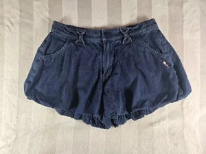 Miki House Japanese Fashion Cute Bear Jean Denim Bubble Shorts Girls 140 9-10 - Picture 1 of 10