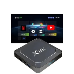 X98 ANDROID TV IPTV Smart TV Box 4K / 4GB RAM / 64GB ROM - Bild 1 von 5