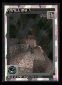 2024 Panini Minecraft - Crafting Chronicles Cubic Foil - #147 Echo Shard - Picture 1 of 2