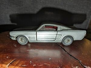 Vintage Corgi Toys Ford Mustang Silver Fastback 2+2 Made In GT Britain