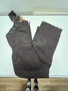 Field & Forest Fleet Farm Brown Bib Overalls - Picture 1 of 9