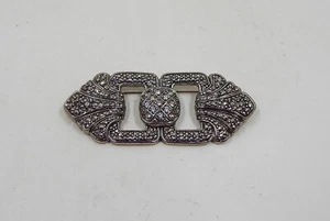 Avon Bold Romance Art Deco Pin Brooch Buckle Design Vintage 1991 - Picture 1 of 7