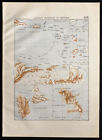 1880   Carte Ancienne Des Colonies Francaises En Amerique