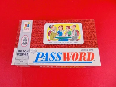 Juego Contraseña 1964 Volumen Cinco Milton Bradley Completo Excelente Estado Foto 1 de 3