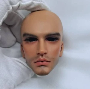 1/4 BJD Doll Boy Rex Only Head Tan Skin-Free Face Make UP+Free Eyes - Picture 1 of 7