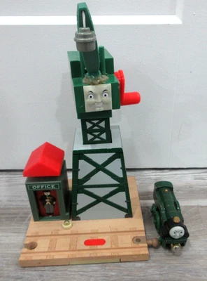 Thomas & Friends Wooden Train - Talking Railway Series RFID Cranky Crane READ - Image 1 of 4