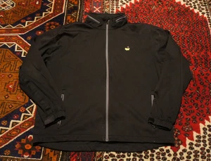 Cortavientos Masters Tech Cremallera Completa Negra Para Hombre XL con Capucha con Cremallera - Imagen 1 de 11