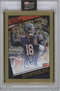 2024 Topps Now Football Caleb Williams #5-A Autograph 45/50 - Picture 1 of 2