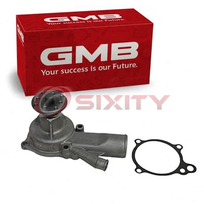 Bomba de agua del motor GMB para 1963-1965 GMC 2500 Series 3,8 L L6 refrigerante ki Foto 1 de 4