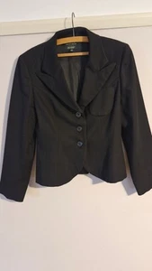Womens Suit Jacket by Hobbs Size 10 Black - Picture 1 of 4