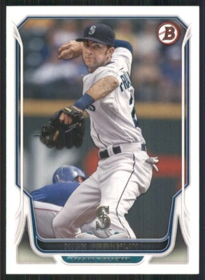 2014 Bowman #195 Nick Franklin Seattle Mariners 36274 - Image 1 of 2