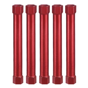Columna espaciadora separadora hexagonal de aluminio M3x55 mm 5 piezas para avión RC, rojo - Imagen 1 de 3