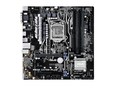 ASUS PRIME Z270M-PLUS Intel Motherboard Z270 LGA1151 6 7Th MATX DDR4 Tested - Image 1 of 4