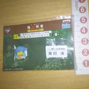 A67192 Attentat Klassenzimmer / Namensschild Dosenabzeichen / Nagisa Shiota - Bild 1 von 4