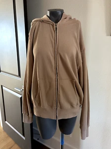 Les Tein Terry Hoodie Blush size Small Cotton Spandex - Picture 1 of 4
