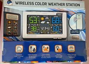 NEW La Crosse Technology C87030 Wireless Color Weather Station - Picture 1 of 6