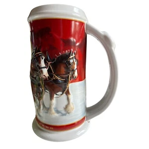 Piedra navideña de colección Anheuser-Busch 2004 Budweiser 25 años Clyde's Dale - Imagen 1 de 9